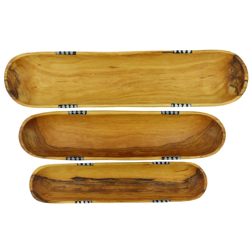 Baguettes en bois d'olivier set de 3 pièces – Image 4