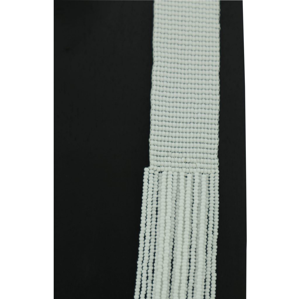 Collier massaï blanc – Image 3