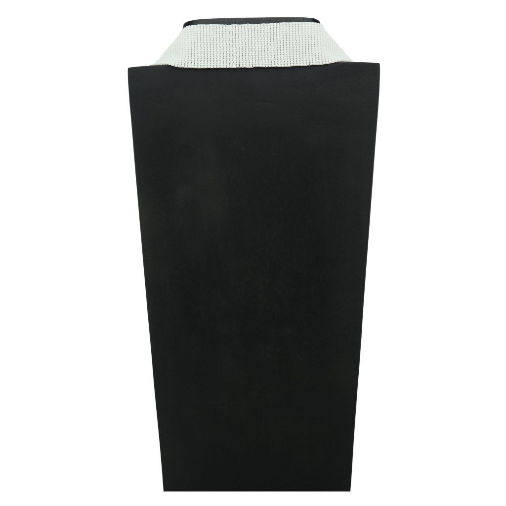 Collier massaï blanc – Image 4