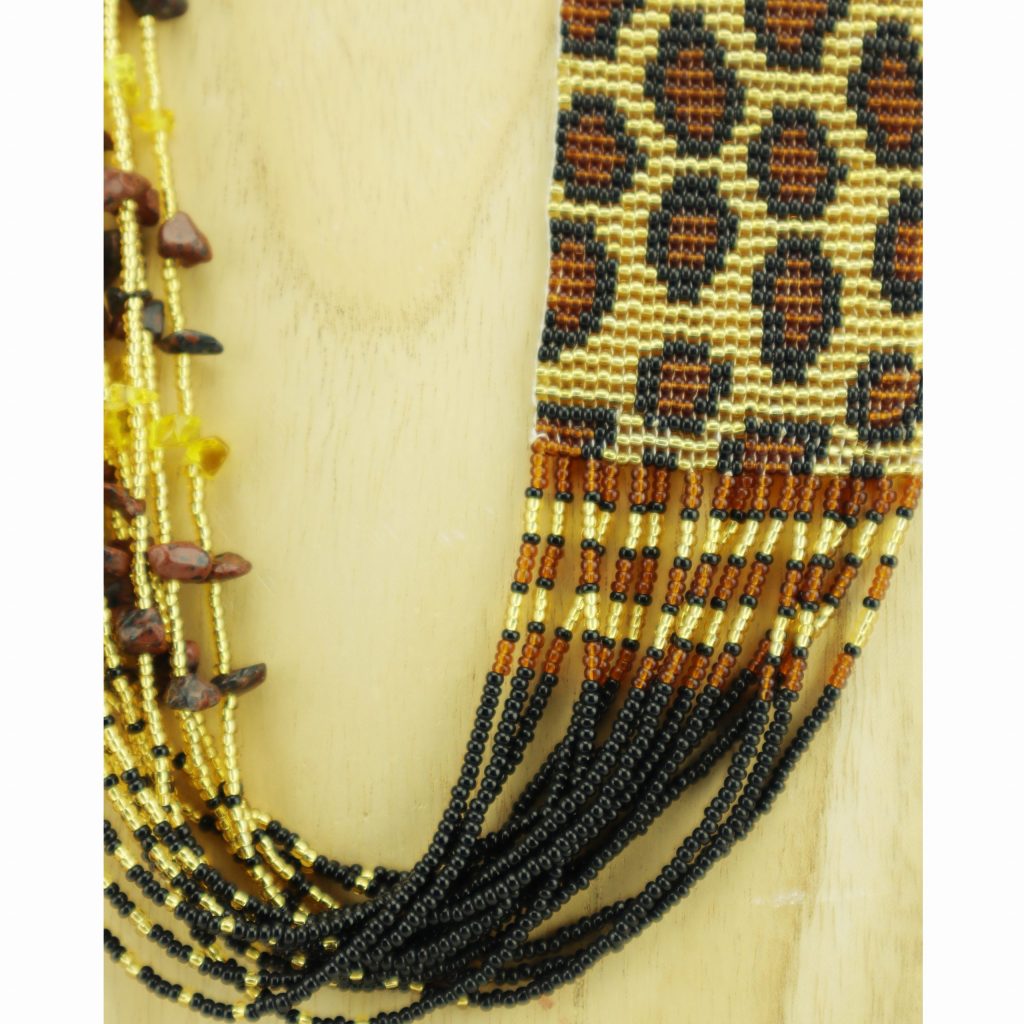 LEOPARD MASSAI NECKLACE - Image 3