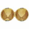 Duo de petits bols en bois d'olivier