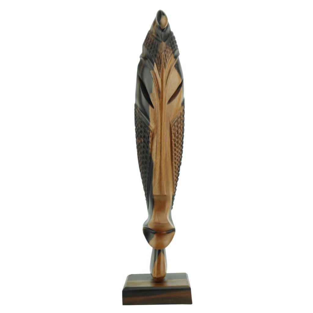 FANG BICOLOR AFRICAN MASK