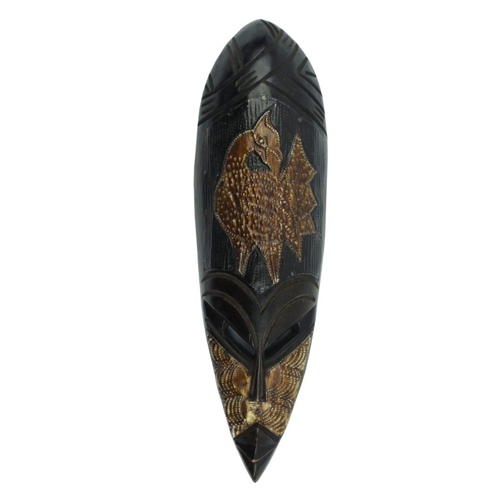 Masque fang paon