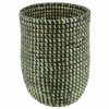 SMALL SENEGALESE BLACK DOUBLE TIE BASKET XXS