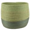 PETIT PANIER SENEGALAIS CYLINDRIQUE BICOLORE S