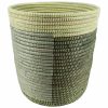 PETIT PANIER SENEGALAIS CYLINDRIQUE TRICOLORE S