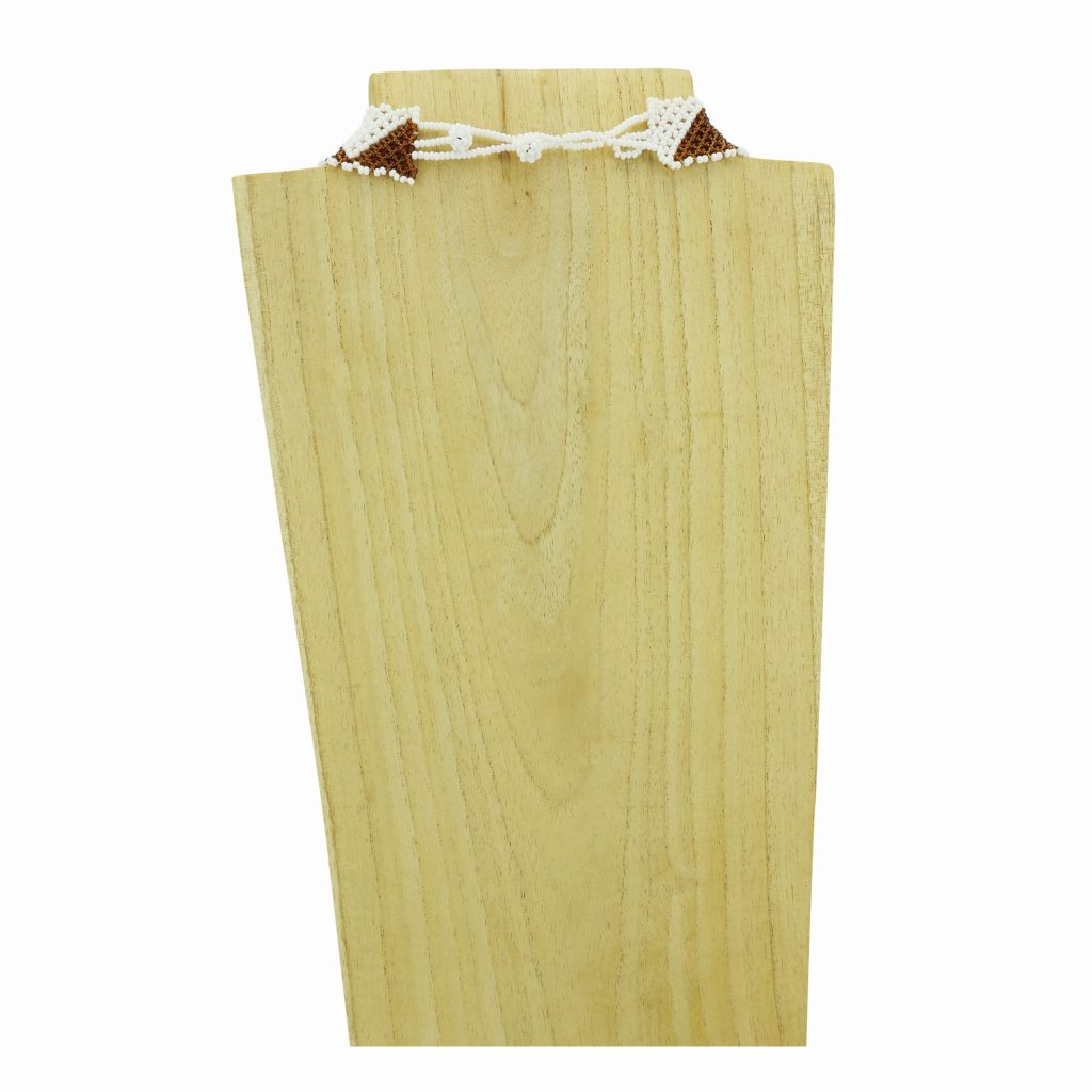 WHITE GOLD DIAMOND MASSAI ROUND NECK - Image 4