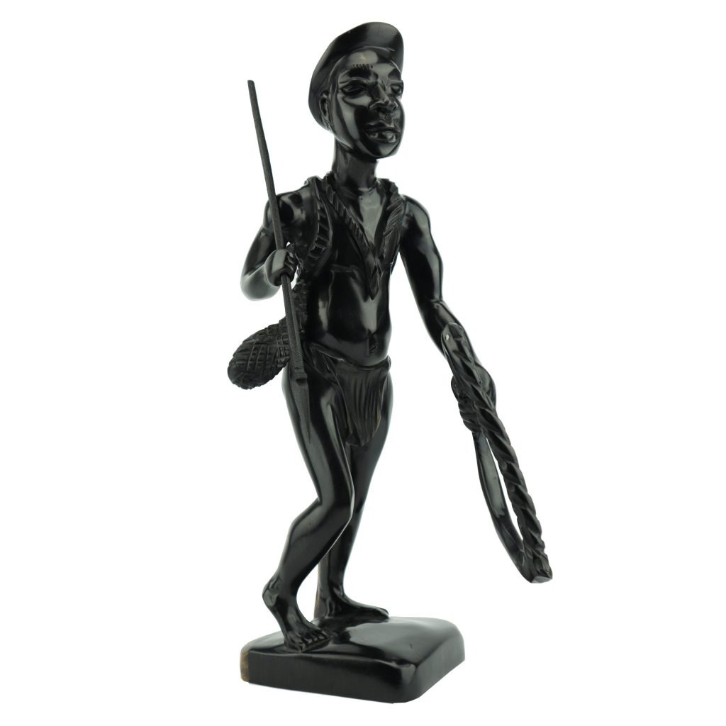 AFRICAN HUNTER STATUETTE