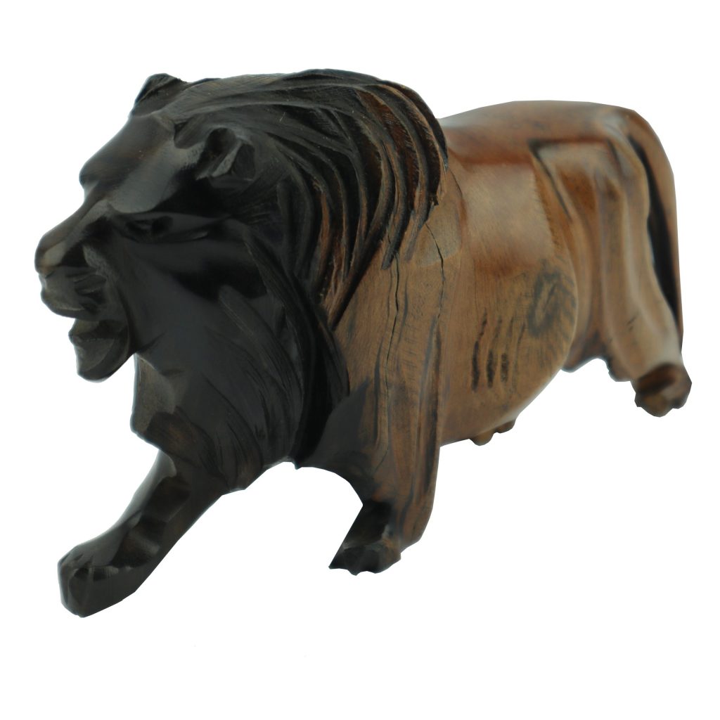 TWO-TONE LION STATUETTE - Image 3