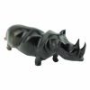 STATUETTE OF A SMALL TWO-TONE RHINOCEROS - Image 3