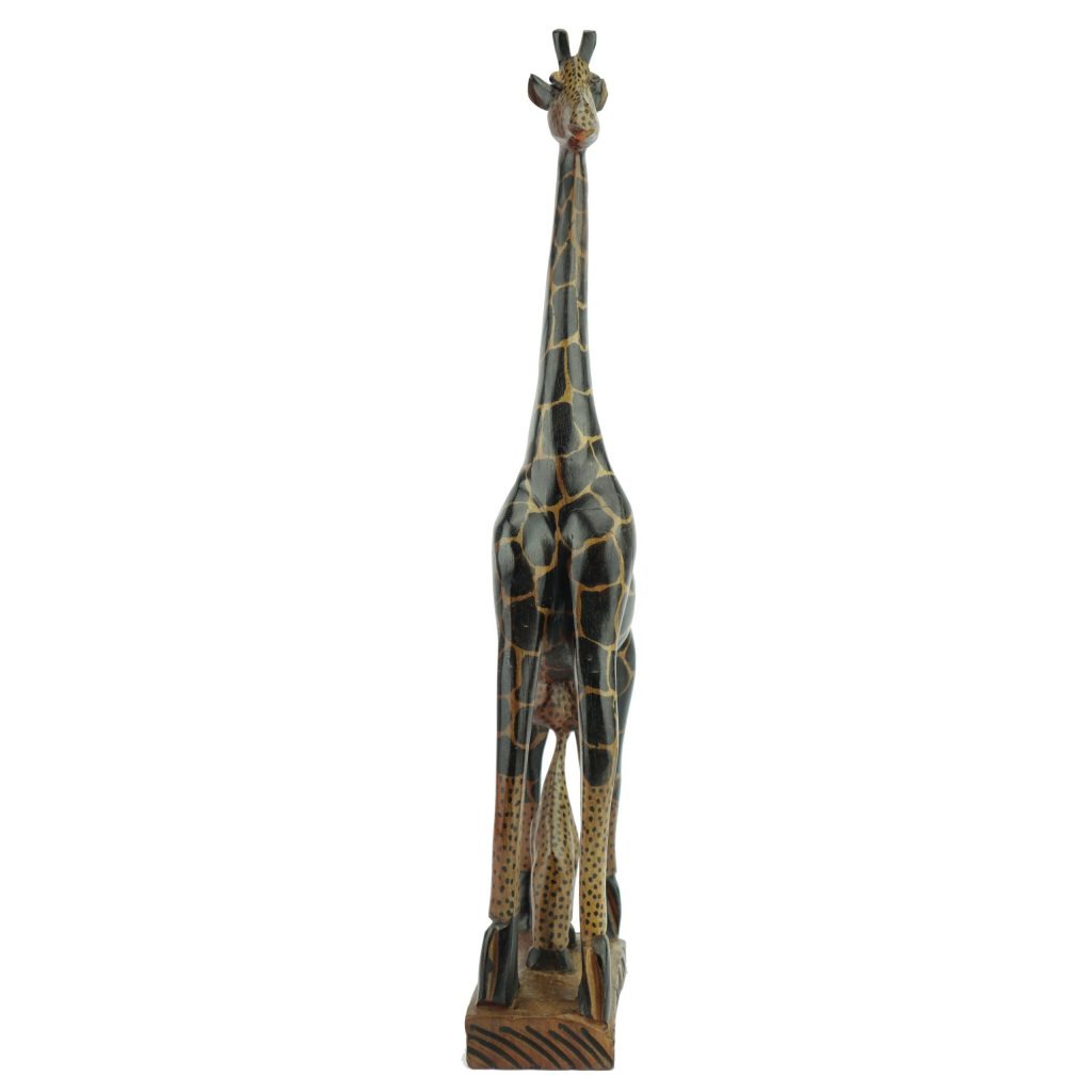 STATUETTE OF A GIRAFFE WITH ITS BABY - Image 3