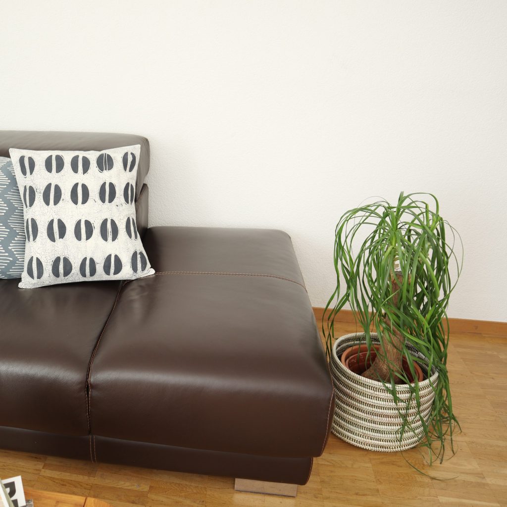 Housse de coussin woof indigo – Image 3