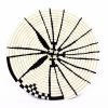 BLACK WHITE AFRICAN TRIVET #1
