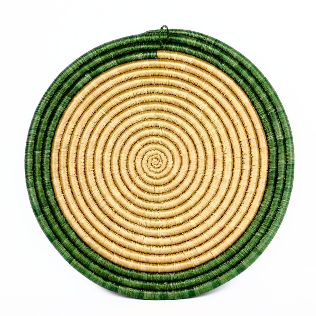 Dessous de plat rwanda beige vert #1 – Image 3