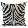 Housse de coussin rawhide zèbre