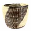 AFRICAN BASKET BLACK CREAM STRIPES S - Image 3