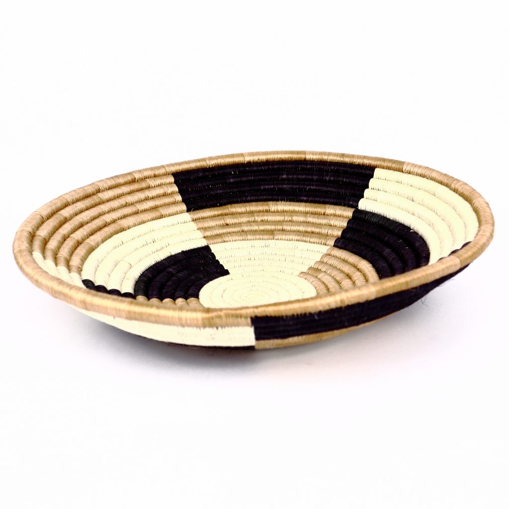 ROUND MULTI AFRICAN WOVEN BASKET #2