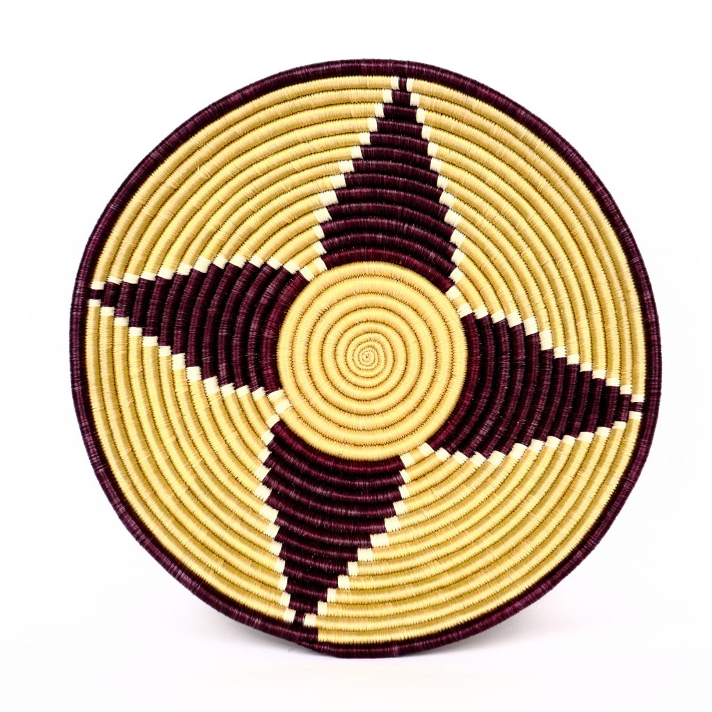 RWANDA ROUND MULTI FLOWER BASKET - Image 3