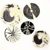 BLACK WHITE AFRICAN TRIVET #1 - Image 2