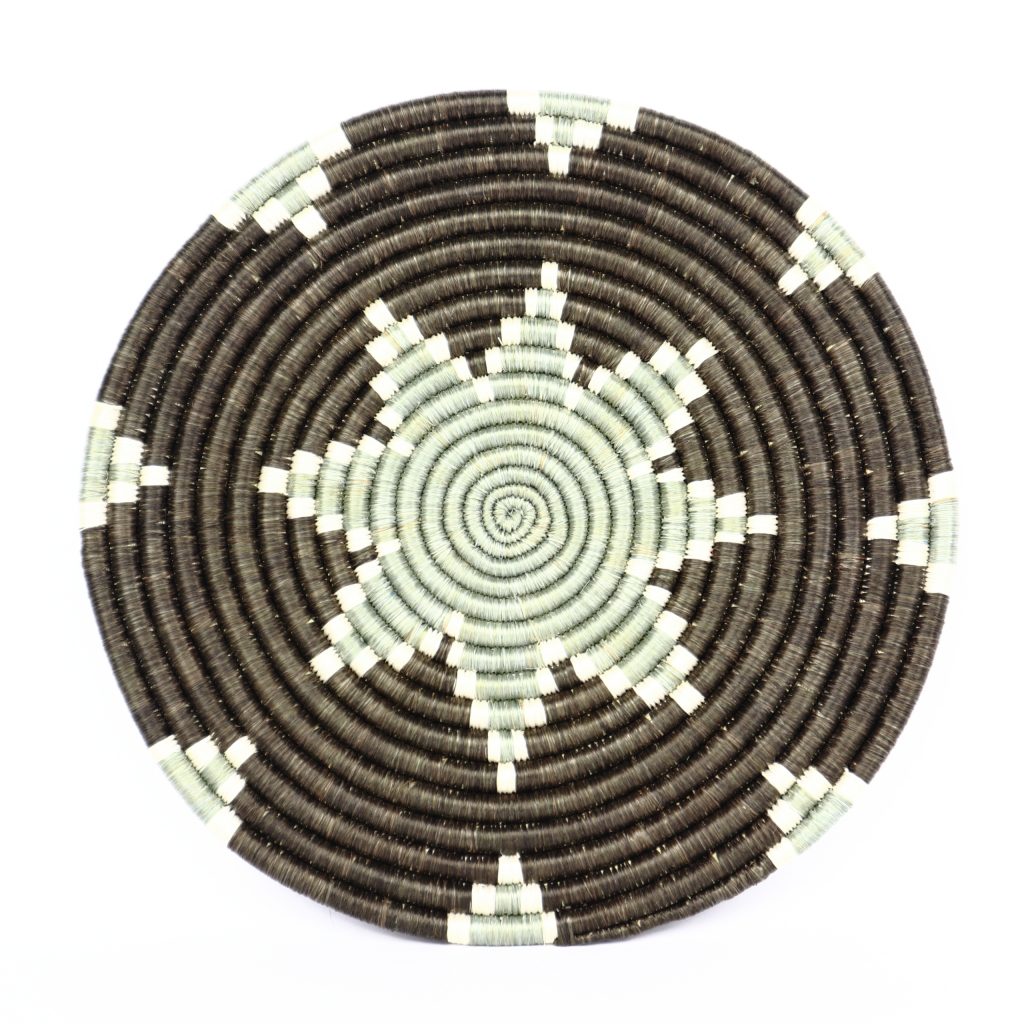 SMALL AFRICAN TRIVET MULTI FLOWER #1