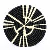 PETIT DESSOUS DE PLAT RWANDA NOIR BLANC #1