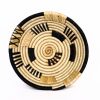 Petit panier rond tissé africain naturel – Image 3