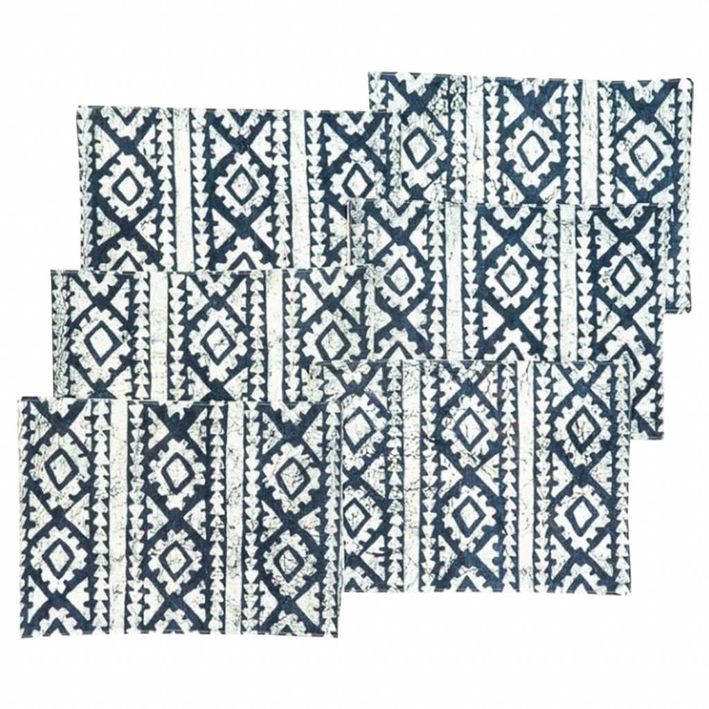 MORROCAN INDIGO PLACEMATS