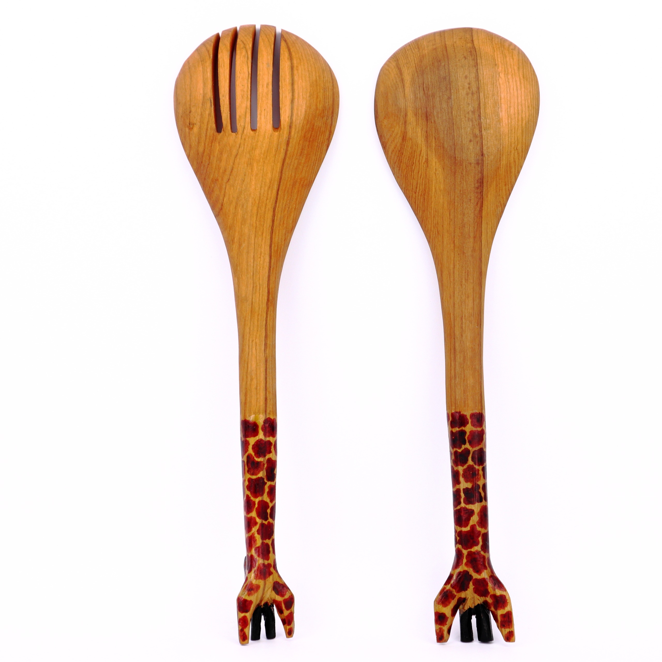 ANCIENS COUVERTS À Salade Bois Et Noix De Coco EUR 8,00 - PicClick FR