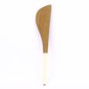 OLIVE WOOD SPREAD SPOON WITH BONE TIP - Image 2