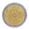 Dessous de plat moyen naturel gris
