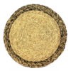 Dessous de plat moyen naturel noir