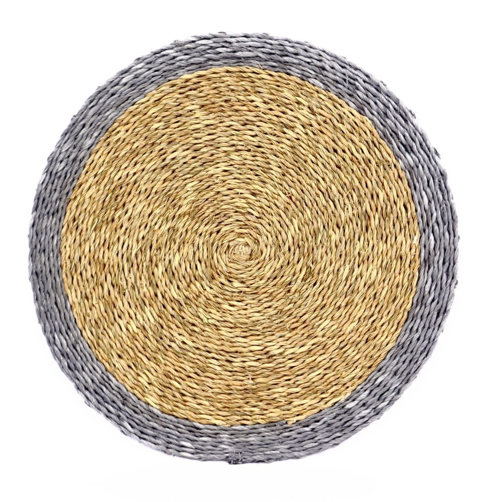 SMALL NATURAL TRIVET GREY