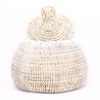 PETIT PANIER SENEGALAIS ROND BLANC – Image 3