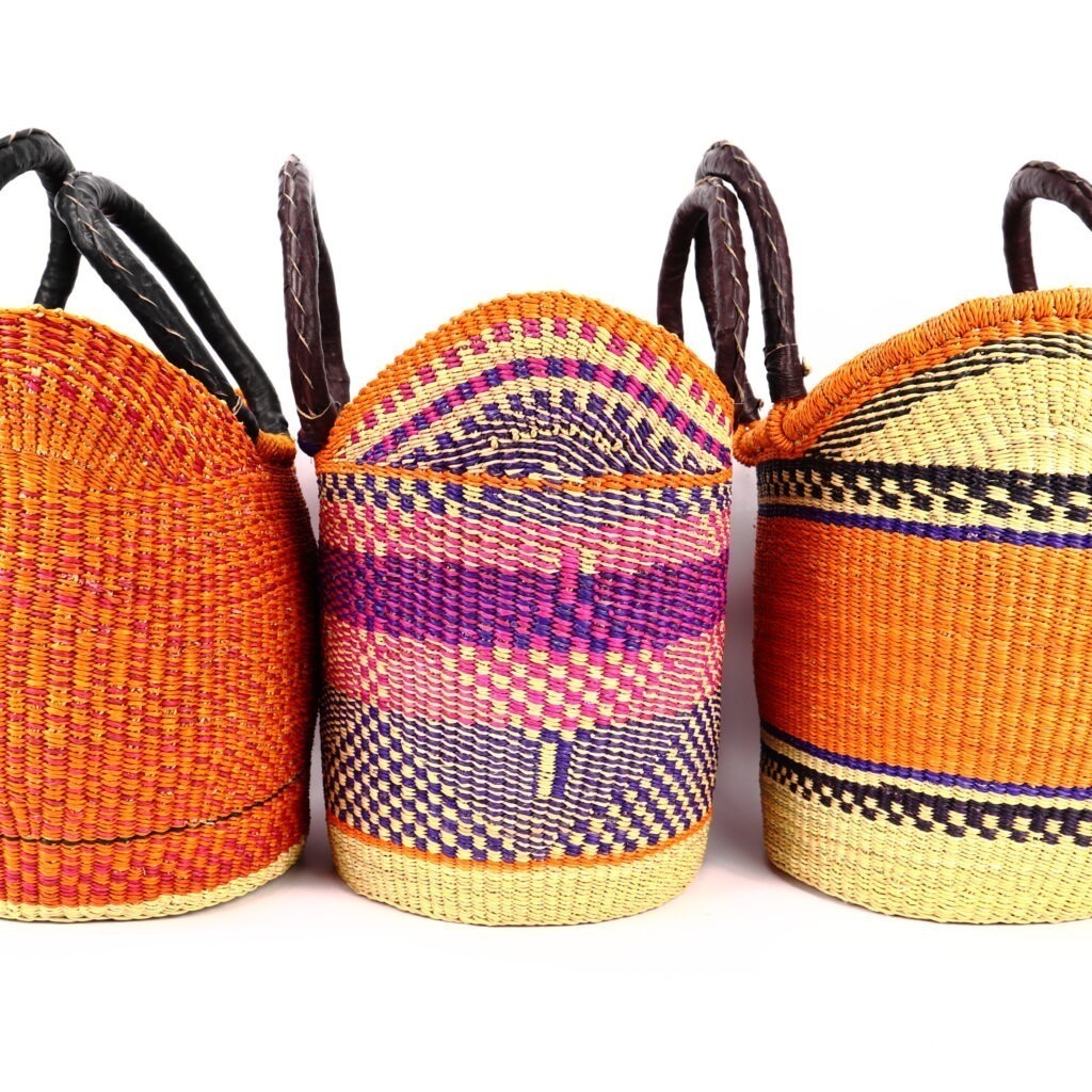 Panier moyen bolga mix orange #2 – Image 4