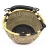 Panier bolga rond mix naturel noir # - Image 2