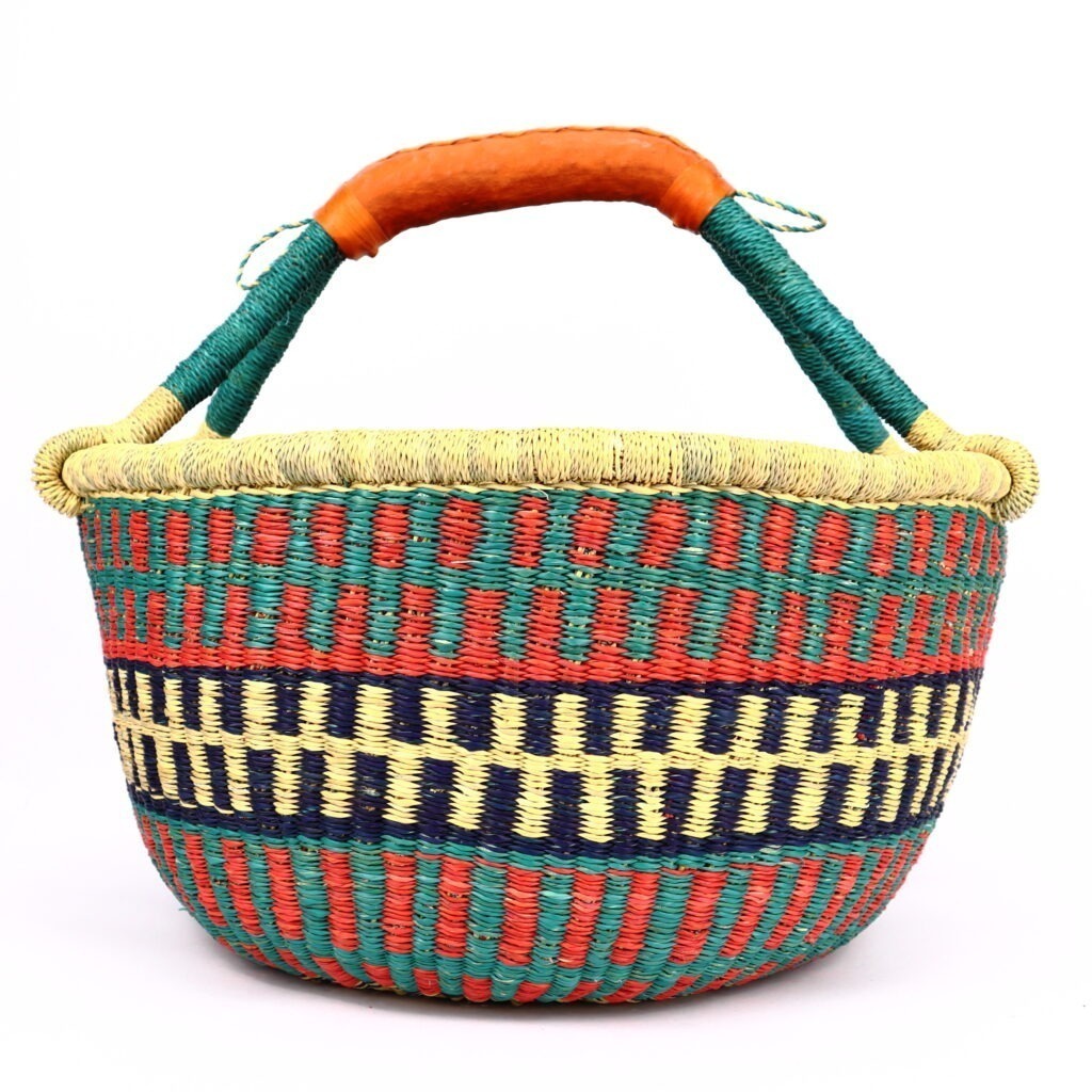 Panier bolga rond multi #2