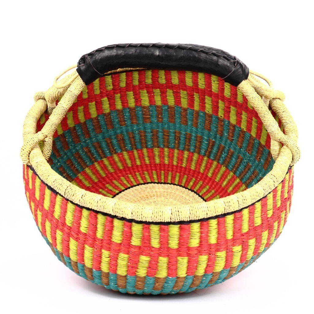 Panier bolga rond multi #4
