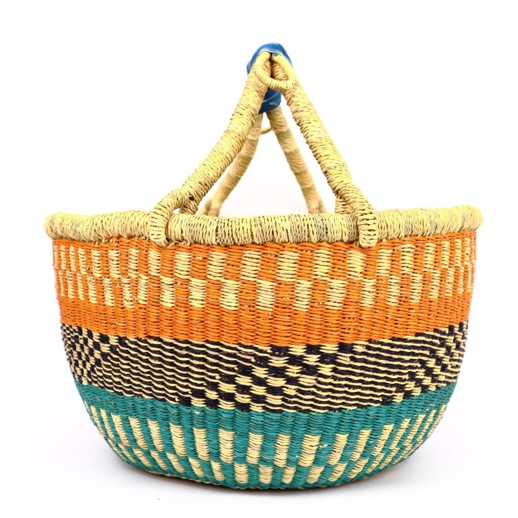 Panier bolga rond multi #5 – Image 3