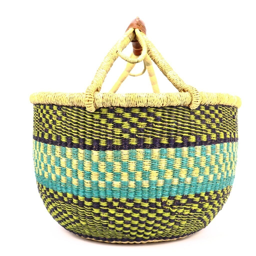 Panier bolga rond multi #9