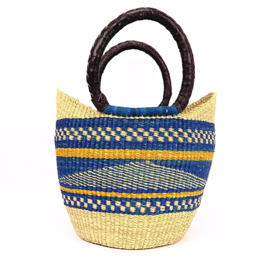 PANIER MOYEN BOLGA MIX BLEU JAUNE #1