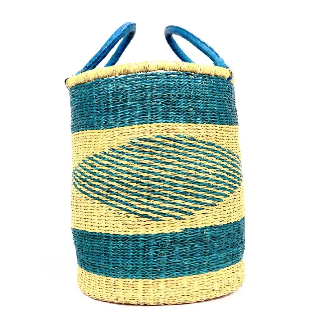 PETIT PANIER BOLGA MIX NATUREL BLEU