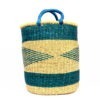 PETIT PANIER BOLGA MIX NATUREL BLEU – Image 3