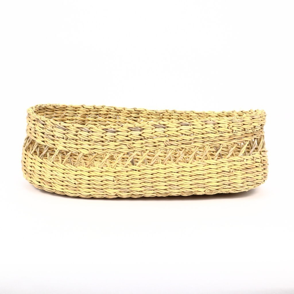 Panier à pain oval naturel ajouré