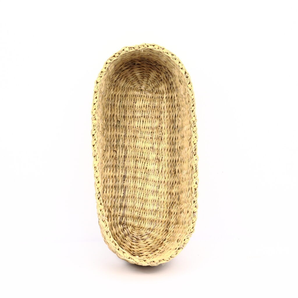 Panier à pain oval naturel – Image 3