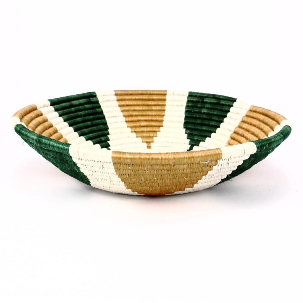 Panier rwanda tissé multi #3