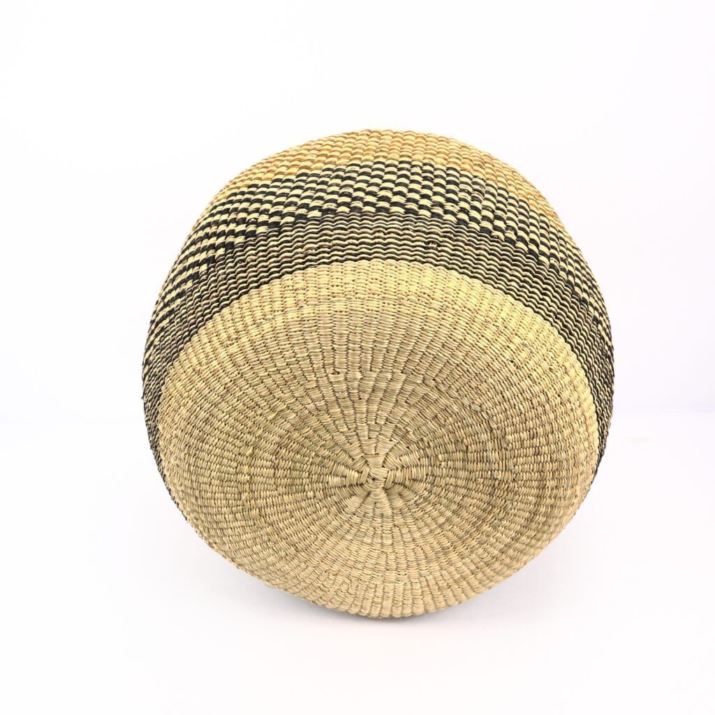 Panier tissé forme jarre multi #1 – Image 3