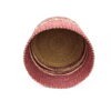 Petit panier bolga bicolore bordeaux naturel – Image 2