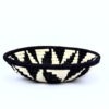 Petit panier rwanda tissé noir blanc #1 – Image 2
