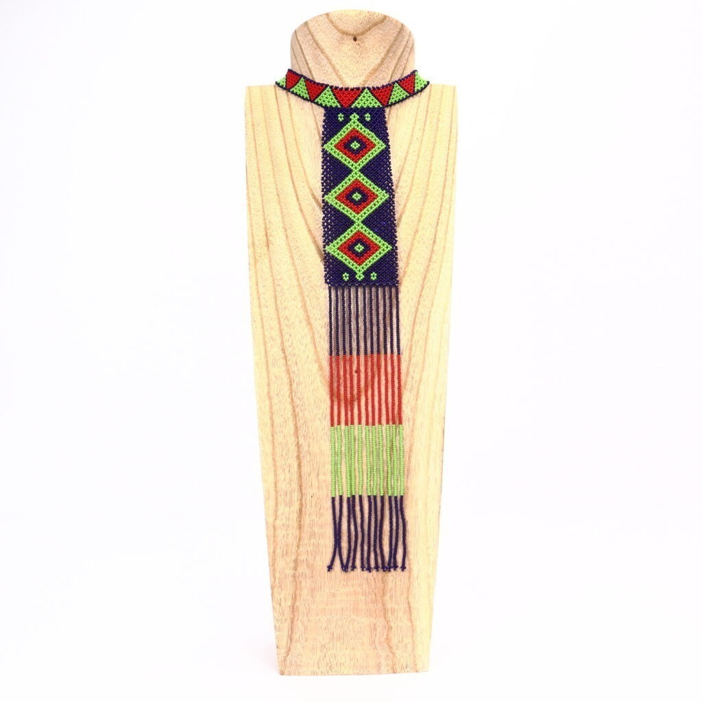 Ras-du-cou massaï losange multi